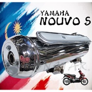 NOUVO S LC Exhaust Yamaha Std Ekzos Pipe Ori muffler Scooter EJM Standard nouvos nouvolc exzos exos 