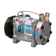 RGFROST 8136 SD7H15 Auto AC Compressor 112mm PV4 12V for VW Air Conditioning Refrigeration Function 