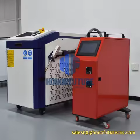 4 IN 1 Fiber Laser Welder 3000W 380V Lazer Welding Cleaning Cutting Machine with Double Wire Feeding