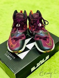Nike Lebron 13 XIII Mulberry桑葚紫球鞋