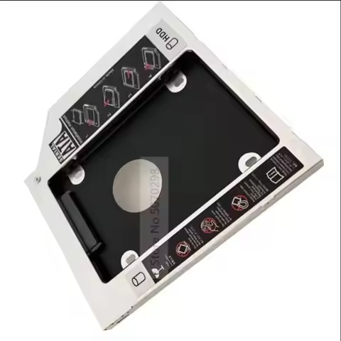 9.5mm 2nd 2.5 HDD Hard Drive Optical bay Caddy Bracket Frame for HP 15-ak085na 15-ab218nh 15-AF102NV