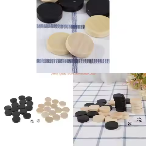 C4DE Trade of Western Double Land Chess,Portable Travel Strategy Backgammon Game Set