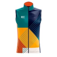 New RCC Cycling Windproof Vest Road Bike Vest Ultra-Light Sleeveless Cycling Jersey Jacket Back Brea