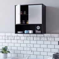 Kitchen Set Atas 3 Pintu Kitchen Set Minimalis rak Dapur serbaguna tempel dinding Gantung multifungs