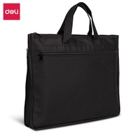 expanding file folder zip file bag Deli 5500 beg ritsleting mudah alih Oxford kain beg dokumen beg p