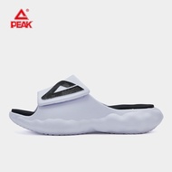 PEAK TAICHI Sport Slippers - White Black ET23027L