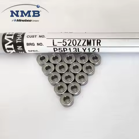 50pcs Minebea NMB High Speed Bearing L-520ZZ 630ZZ 730 740 830 840 850 940 1030 1040 1340 1350 1360 