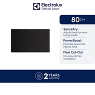 Electrolux EHI8255BE 80cm Induction Hob 2 Cooking Zones PowerBoost SenseFry Efficient & PowerBoost 2