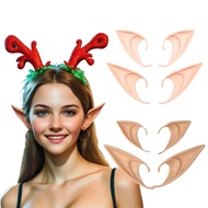 White Goblin Ears dress up as a Elf clan