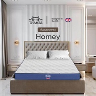Thames รุ่น Homey ที่นอนยางพารา หนา 4 นิ้ว ที่นอนหนานุ่ม ที่นอนแก้ปวดหลัง ขนาด 3ฟุต 3.5ฟุต 5ฟุต 6ฟุต