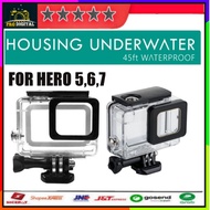 Housing GoPro HERO5 HERO6 HERO7 waterproof -Housing GoPro HERO 5 6 7 - waterproof