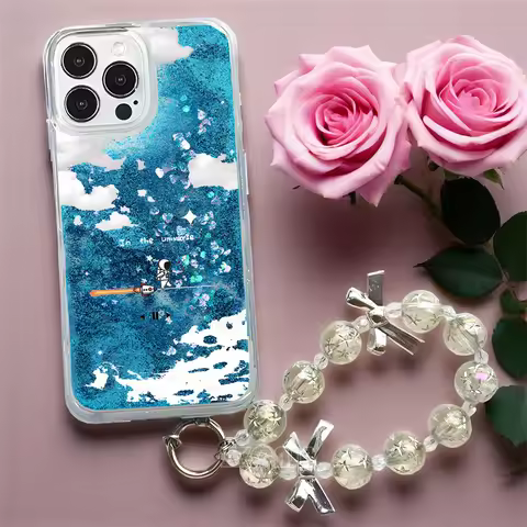 Cute Astronaut Panda Rabbit For VIVO Y51 Y52 Y55 Y56 Y58 Y73 Y75 Y76 Y78 Y33T Y17S Y22 Case Glitter