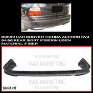 B0689 CAR BODYKIT HONDA ACCORD SV4 94-96 REAR SKIRT (FIBER)MUGEN