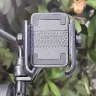 Motorcycle Accessories MOTOWOLF Aluminium Phone Holder Motorcycle Bicycle Universal R15 R25 RS150 Y15ZR LC135 125ZR EX5