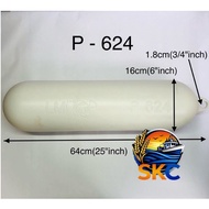 Pelampung Panjang 624 [L] Warna Putih Tebal Lebih Kuat Lampung Jaring Lampung Bubu 网浮 624