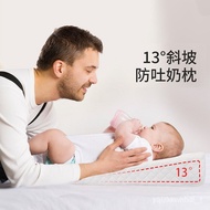 🚓Milk Spilt Prevent Baby Pillow Milk Spilt Prevent Slope Pillow Memory Foam Newborn Pillow Milk Spilt Trian