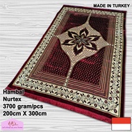 Nurtex - Karpet permadani alas lantai bulu beludru hambal jumbo tikar turki  turkey nyaman 200 cm x 