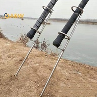 A&W 30//37/47cm Double Rings Single Fork Fishing Rod Holder Bank Fishing Ground Rod Braet Fishing To