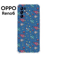 Casing Custom OPPO Reno 6 Softcase Anticrack Planet 04