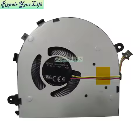 Laptop CPU Cooling Fan For HuaWei Matebook D MRC-W50 MRC-W60 W00 PL-W19 PL-W09 BAZA0905R5H Y001 Y002