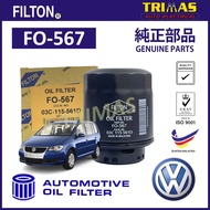 FILTON Oil Filter Volkswagen Touran 1T3 Engine CDGA CBZB CTHC CAVC CAVB CTHB CDGA Penapis Minyak Hit
