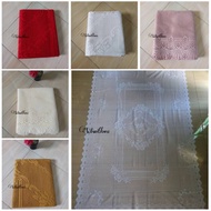 4K MOTIF SQUARE DINING TABLE CLOTH / DINING TABLE CLOTH / SQUARE DINING TABLE CLOTH