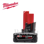 🍒milwaukee🍒 spanar box tool set MILWAUKEE M12 6.0AH RED LITHIUM-ION BATTERY (M12 B6 ASIA)