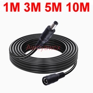 Male to Female 5V 9V 12V Single Color LED Strip DC Power Adapter Extension Cable 5.5mm x 2.1mm Plug 