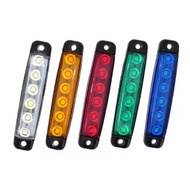 MERAH 24V Truck Bus LED Lights/ Bed Lights Side Bed Lights 12/ 24V Marker Light 6Led SMD Waterproof 