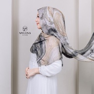 Mylova Hijab - Adeline Pashmina Viscose Printing Motif