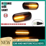 【xps】2 LED Sequence Container Flashback Signal Lights For Audi A3 A4 RS4 S4 B6 B7 2003-2008
