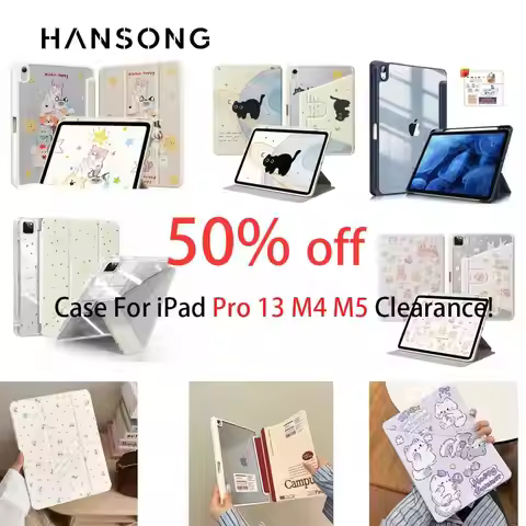 Clearance Sale Case For iPad Pro 13 M4 2024 Pro 13 M5 2025
