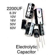 READY STOCK Electrolytic Capacitor 2200uf 6.3V 10V 16V 50V 63V