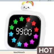 Rechargeable 99-Minute Silent Countdown Timer, Digital Visual Timer for Kids 9 Optional DIY Color St