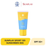 Sunplay Sport 120 Sunscreen 30g [UVA UVB Protection - For Outdoor Activities, 4 Hours Water & Sweat 