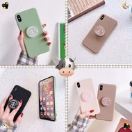 ✻△Candy Case with Starbucks Ring Holder OPPO A33 A37 A39 A57 A59 F1S A71 A83 A5 A9 2020 F7 F9