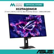 ASUS 27 Inch ROG Strix OLED XG27AQDMGR QHD 2560x1440 240Hz 0.03ms Monitor WOLED Panel HDR for PC Des
