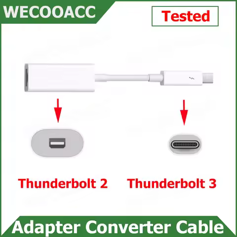 Thunderbolt 3 USB-C to Thunderbolt 2 Adapter Converter Cable MMEL2AM/A A1790 For Apple Macbook Pro A