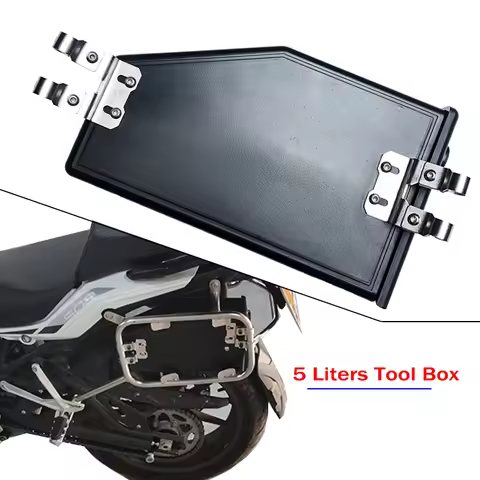Motorcycle Left Side Decorative Box Toolbox Waterproof For BMW F750GS F850GS F750 GS F850 GS F 850 G