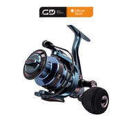 SPINNING FISHING REEL 14+1 BALLBEARING FISHING REEL 5.5:1 3000 TA D3000 - BLACK