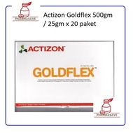 Actizon Goldflex 500gm / 25gm x 20 paket (Mixed Organic Soy Milk with Egg Yolk Peptide and Collagen Peptide)