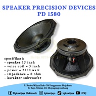 SPEAKER PD 1580 PRECISION DEVICES 15inch Speaker komponen 15" pd 1580
