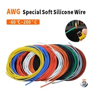 Silicone Wire Heat-Resistant Silicone Wire 13AWG 12AWG 10AWG Special Soft Aviation Model Drone Lithi