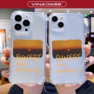 Samsung A16 5G/A15/A05/A23/A05S/A36/A56/A12/A52/A36 5G/A56 5G Sunet Clear Case