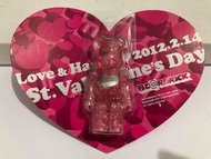 Bearbrick 100% Valentines Day 2012 情人節 Rabbrick Be@rbrick 400% Baby Kaws valentine