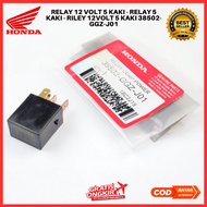 Relay 12 5-pinVOLT - 5-pin relay - riley 12volt 5-pin 38502-GGZ-J01 motor