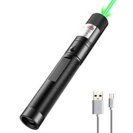 USB充電303雷射手電綠光直線滿天星鐳射燈駕校沙盤射筆售樓手電筒