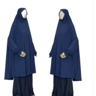 Cuffed Hand Hijab, Jumbo Cuffed Khimar