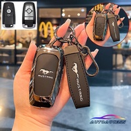 Car Key Case Cover Keyset For Ford Mustang Everest Ranger Territory Remote Car Key Protector Holder 