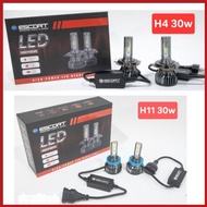 1 Color H4, H11 Waterproof 30 Watt Escort Led Light Bulb